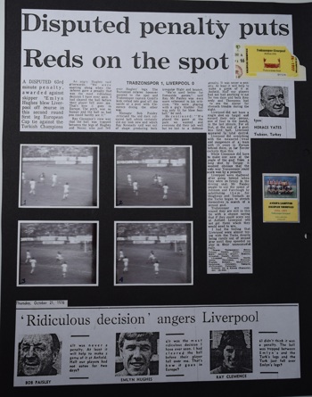 Press report from Adrian Killen's scrapbook