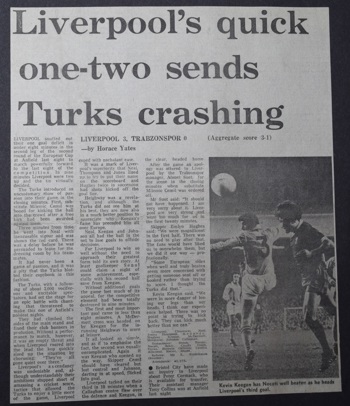 Press report from Adrian Killen's scrapbook