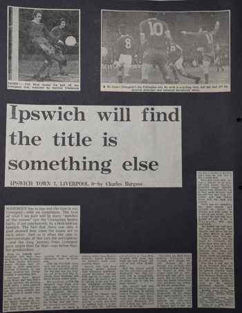 Ipswich will find the title is something else