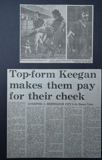 Top form Keegan makes them pay for their cheek