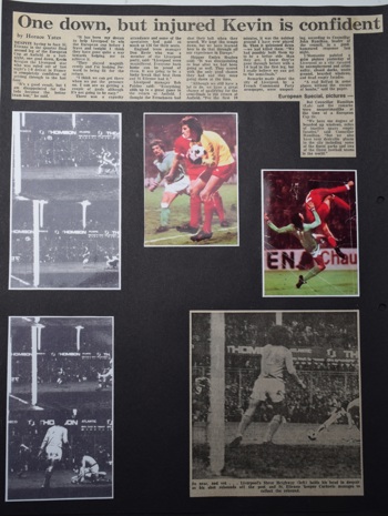 One down but Kevin is confident