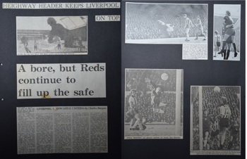 Press report from Adrian Killen's scrapbook