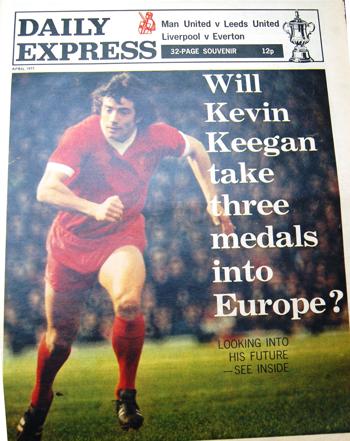 Cover of the Daily Express