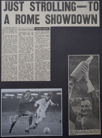 Just strolling to a Rome showdown!