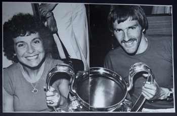 Heighway with European Cup!