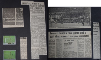 Tommy Smith's final game and a goal that makes Liverpool immortal!