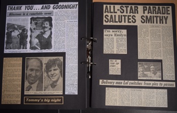 All star parade salutes Smithy