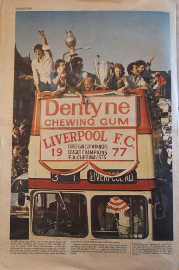 Bringing the cup home!