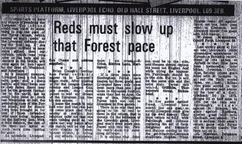 Liverpool Echo letters