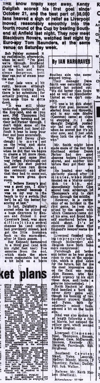 The snow finally kept away