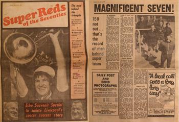Super Reds of the Seventies - Liverpool Echo souvenir