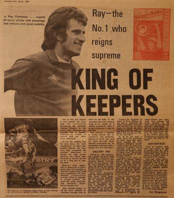 King of keepers - 31 March 1979