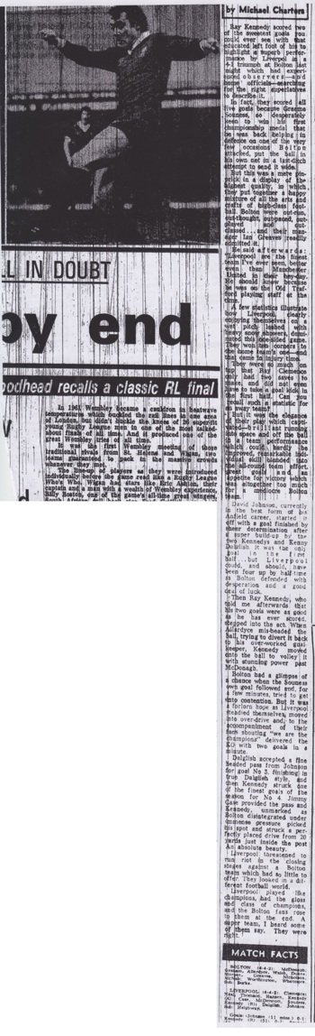 The sweetest of strikes by Kennedy