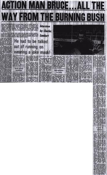 Action man Bruce - 1 April 1981