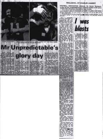 Liverpool Echo - aftermath of match
