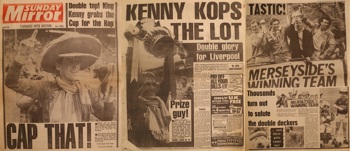 Kenny kops the lot! - Sunday Mirror 10 May 1986