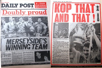 Kop that and that! - Cover of Daily Post ouvenir