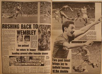 Flashback to 10 May - Rushing back to Wembley