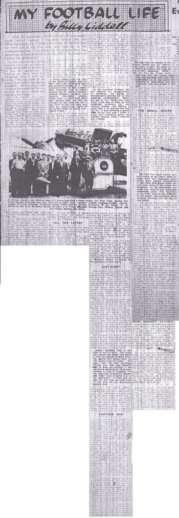 My football life, by Billy Liddell