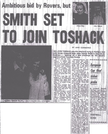 Tommy Smith departs for Swansea