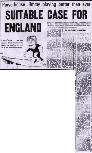 Suitable Case for England - From the Echo in October 1978