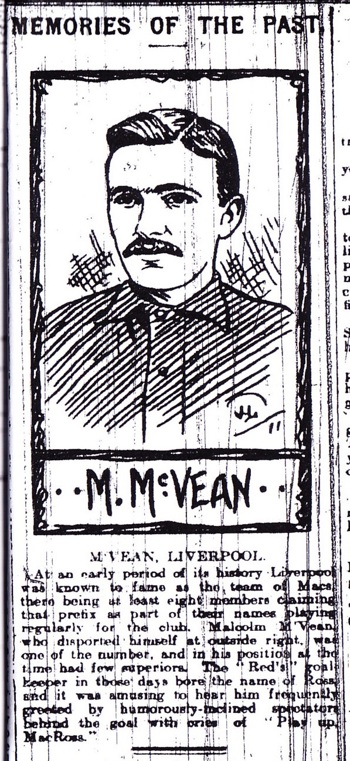 Malcom McVean - Memories of the past