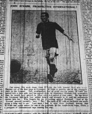 Liverpool Echo spotlight on McNab