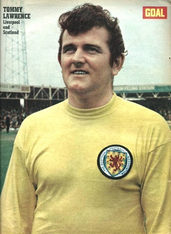 Goal poster of Scotland's Lawrence