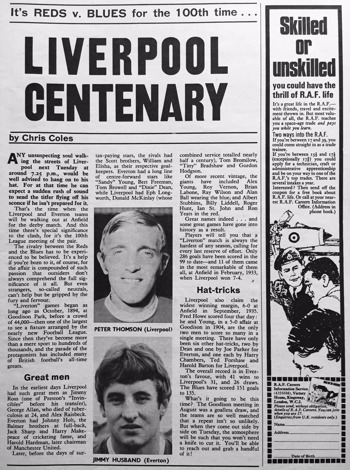 Goal Magazine Article