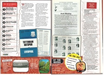 From match programme