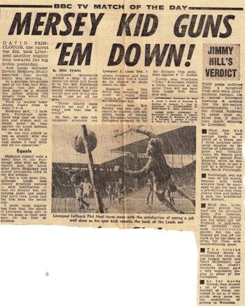 Mersey kid guns Leeds down! - 2 April 1977