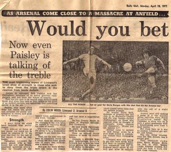 Callaghan realises the challenge to get back into the first eleven - 16 April 1977