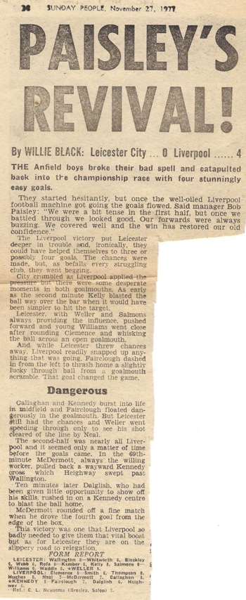 Sunday People report