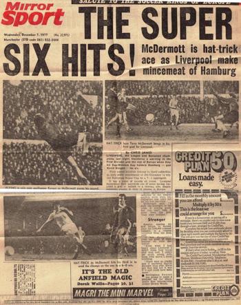 Daily Mirror back page