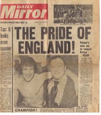 The pride of England - 13 April 1978