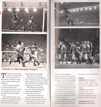 From match programme