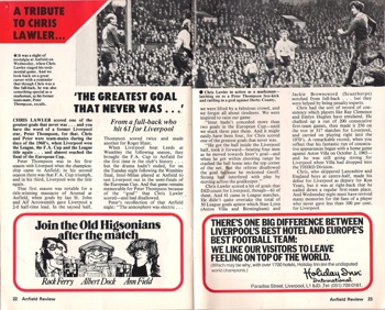 The greatest goal that never was