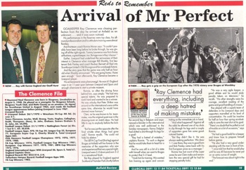 Reds to remember by Ronnie Moran - Anfield Review