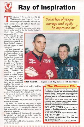 Guiding David James
