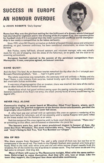 Success in Europe long overdue