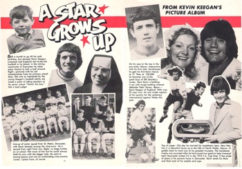 Kevin Keegan - A Star grows up from Topical times 1977