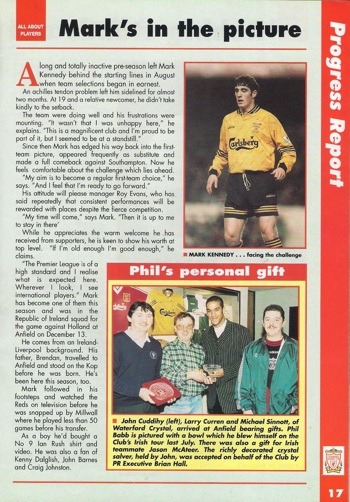 Mark is in the picture