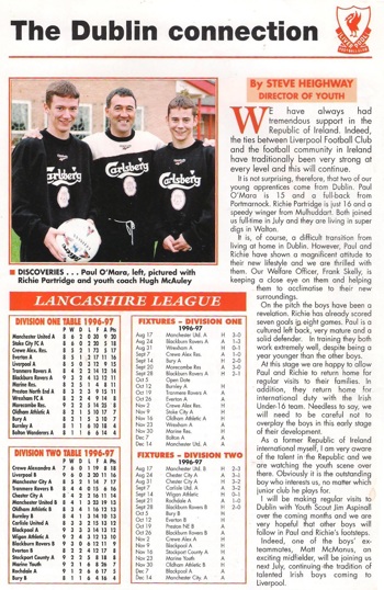 The Dublin Connection - Anfield Review