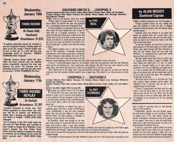 Game review of match against Southend on 17 January 1979
