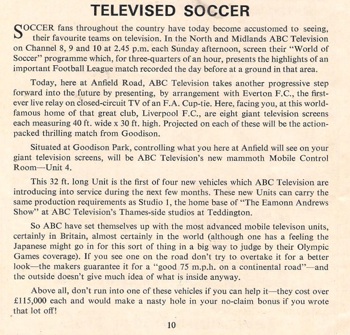 Televised soccer