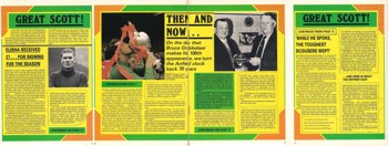 The great Elisha featured in Liverpool's match programme