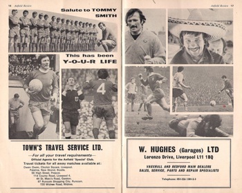 A Salute to Tommy Smith in the Anfield Review