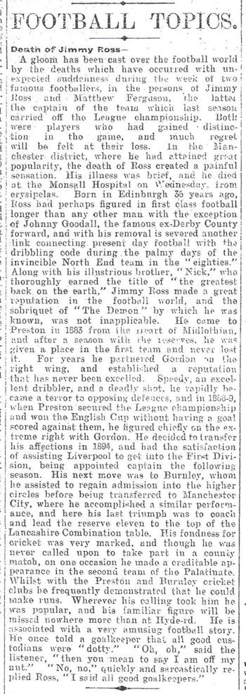 Obituary - 14 June 1902