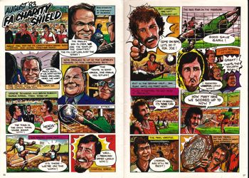 Cartoon from Fan club magazine