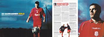 Matchday Magazine interview with Jamie Carragher